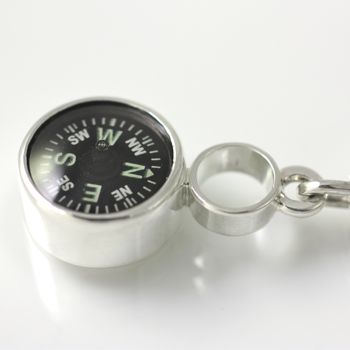 Silver Compass Pendant that you can Win