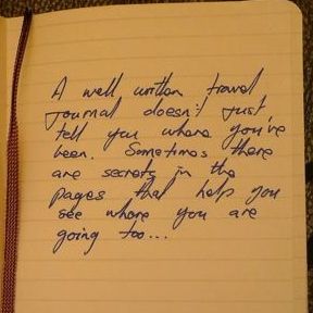 Travel Journal with a Secret Inside Moleskine Travel Journal Gift with a Secret Message