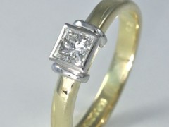 Solitaire Diamond Engagement Ring