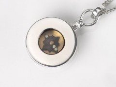 Libretto Silver Compass Pendant