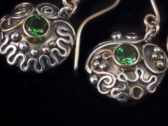 Miracle Green Earrings