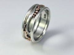 Botanical Wedding Ring