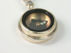 Diamond Gold Compass Pendant