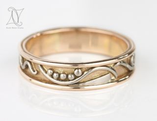 Handmade Gold Commitment Ring