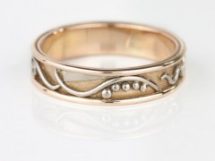 Rose Gold Eternity Ring