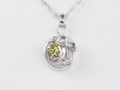 Peridot Talisman Compass
