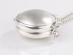 Silver Compass Locket