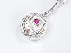 Ruby Compass Necklace