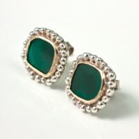 Image of Malachite Earrings