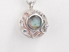 Labradorite Compass Necklace
