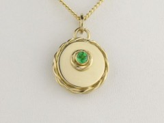 Twisted Rope Gold Compass