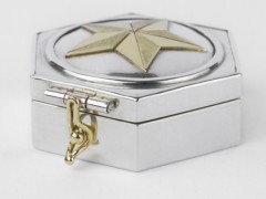Texas Star Compass Locket