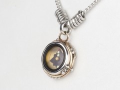 Gold Waves Silver Compass