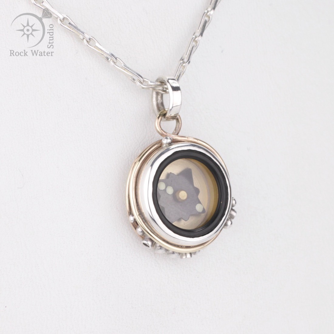 Working Compass Necklace Gift (g421)