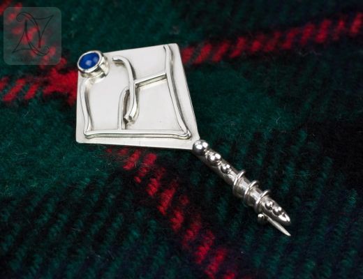 Handmade Silver Kilt Pin
