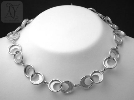 Inspire-Rings Silver Necklace