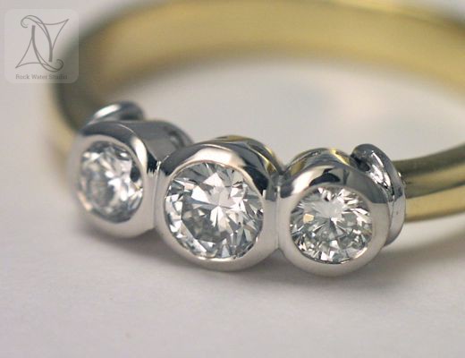 Handmade Diamond Engagement Ring