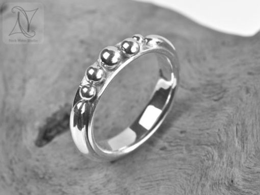 Droplets Wedding Ring