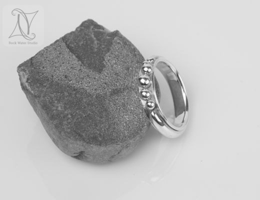 Unique Wedding Ring Custom made for Bride (g370)