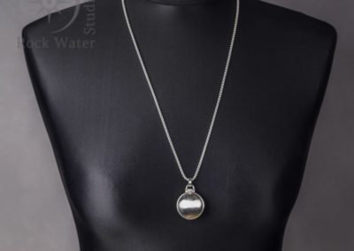 Voyager Compass Locket on long chain (g481)