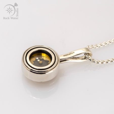 Working Compass Pendant Gift (g532)