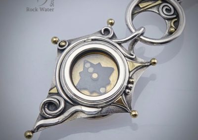 Star Talisman Compass Pendant Gift for Wife (G507)