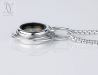 Love Knot Compass Necklace (g467)