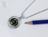 Love Knot Working Compass Necklace (g467)