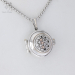 Handmade Silver Compass Locket (g409)