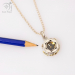Small Compass Pendant gift with meaning (g529)
