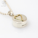 Simply Love Heart Compass Necklace (g456)