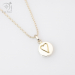Simply Love Heart Francis Barker Compass Necklace (g456)