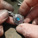 Opal Awaking Compass Pendant