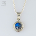 Labradorite silver compass gift with never lost compass (G554)