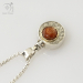 Sunstone Compass Necklace anniversary gift (G561)